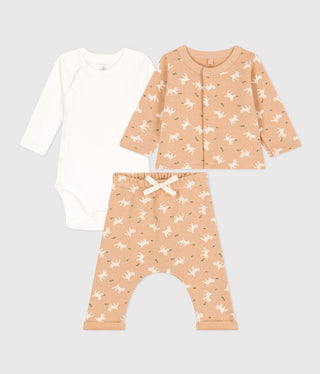 Babies' Patterned Fleece Outfit