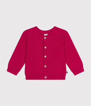 Babies' Knitted Cotton Cardigan
