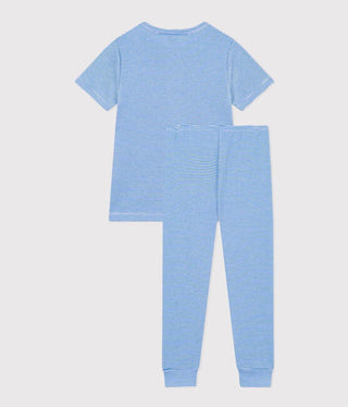 Children's Stripy Cotton Pyjamas