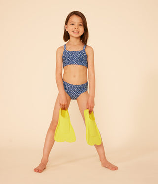 Girls' Two-Piece Printed Swimsuit
