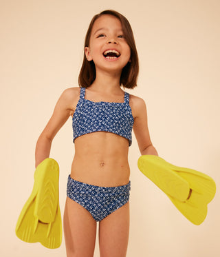 Girls' Two-Piece Printed Swimsuit