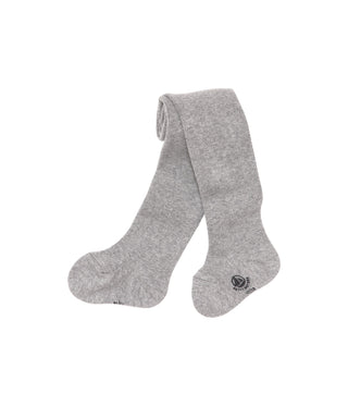 GIRLS' FLECKED PLAIN TIGHTS