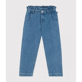 Girls' Straight Denim Trousers