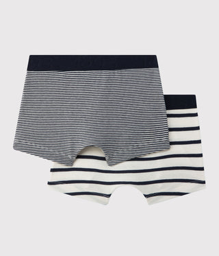 Boys' Striped Boxer Shorts - 2-Pack