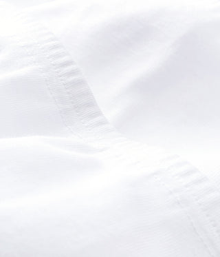Babies' White Organic Cotton Trousers with Feet - 2-Pack
