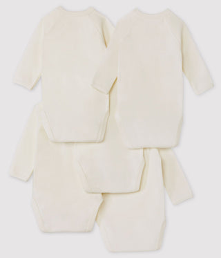 Newborn Babies' Long-Sleeved Bodysuit - 5-Piece