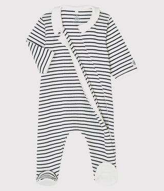 Babies' Knitted Zipper Pyjamas
