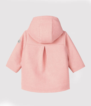 GIRL'S COAT IN WOOL FABRIC