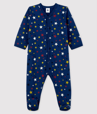 Babies' Starry Night Fleece Sleepsuit