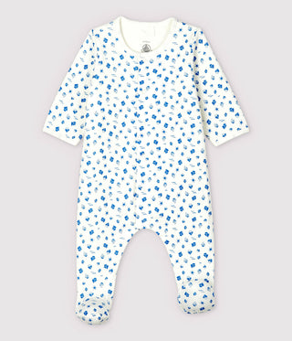 Babies' Boat Print Organic Cotton Tube Knit Bodyjama