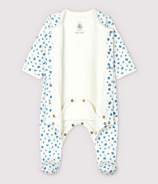 Babies' Boat Print Organic Cotton Tube Knit Bodyjama