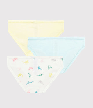 GIRLS' COLOURFUL CATS KNICKERS - 3-PACK