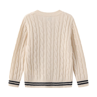 Children's Cashmere Cable Knit Cardigan