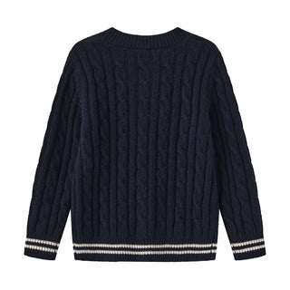 Children's Cashmere Cable Knit Cardigan