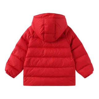 Babies' Reversible White Goose Down Jacket