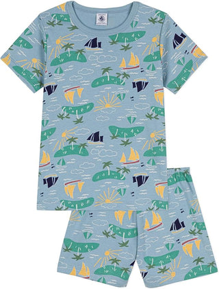Boys' Explorer Themed Short Cotton Pyjamas