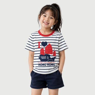 Children's Short-Sleeved Cotton T-Shirt
