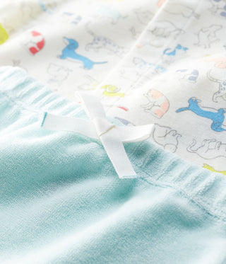 Babies' Colourful Puppies Organic Cotton Terry - 2-Pack