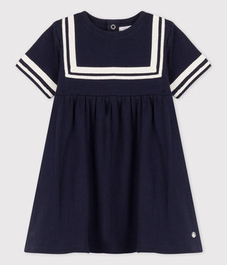Babies' Organic Cotton Sailor Dress