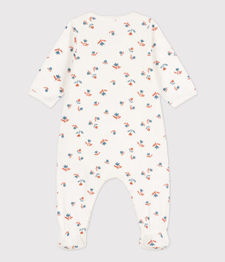 Babies' Floral Tube Knit Bodyjama