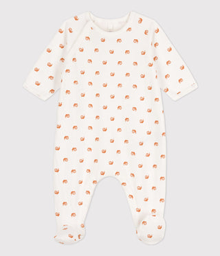 BABIES' FLEECE PATTERNED SLEEPSUIT