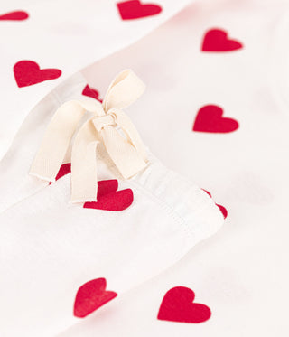 Women's Heart Themed Cotton Short Pyjamas
