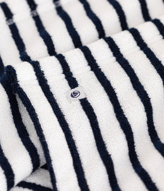 Babies' Striped Terry Bath Cape