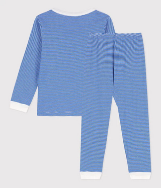 Children's Unisex Pinstriped Cotton Pyjamas