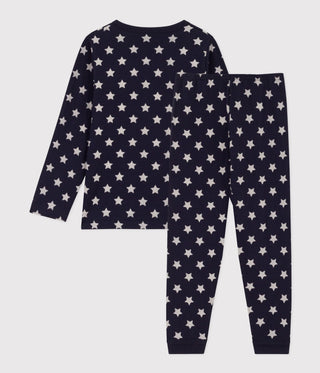 Children's Unisex Tube Knit Starry Pyjamas