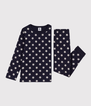 Children's Unisex Tube Knit Starry Pyjamas
