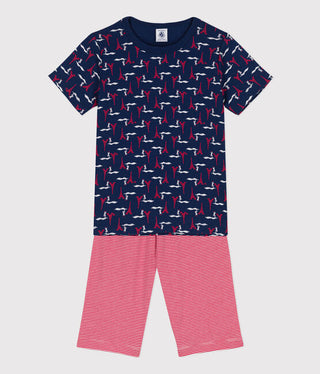 Children's Paris Cotton Short Pyjamas