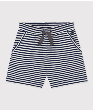 Girls' Striped Slub Jersey Shorts