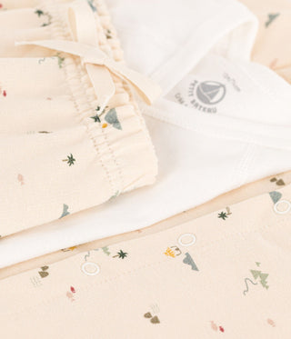 Babies' Patterned Cotton Outfit