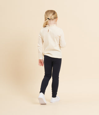 Girls' Cotton and Elastane Jeggings