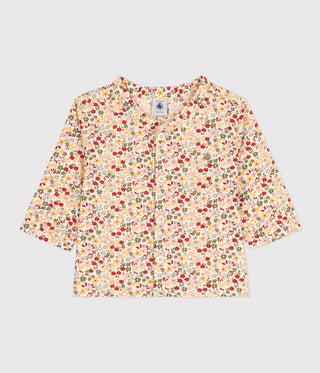 Babies' Patterned Poplin Shirt