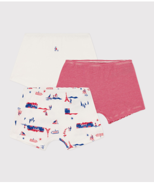 Girls' Le Touquet Cotton Hipsters - 3-Pack