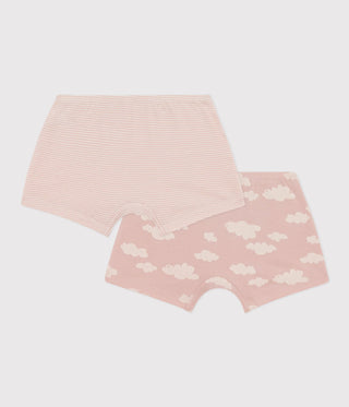 Girls' Le Touquet Cotton Hipsters - 2-Pack
