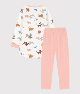 Girls' Dog Fleece Nightdress