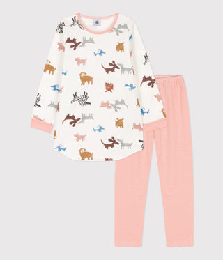 Girls' Dog Fleece Nightdress