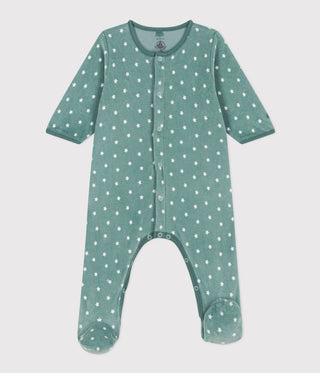 Babies' Starry Velour Pyjamas