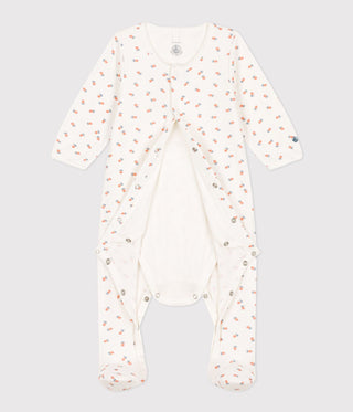 Babies' Floral Tube Knit Bodyjama