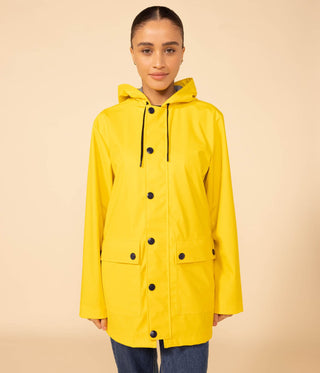 Adult Iconic Recycled Fabric and Organic Cotton Raincoat