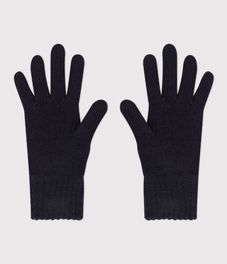 Unisex Fleece-Lined Knitted Gloves