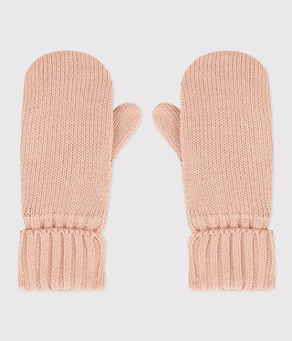 Unisex Fleece-Lined Knitted Mittens