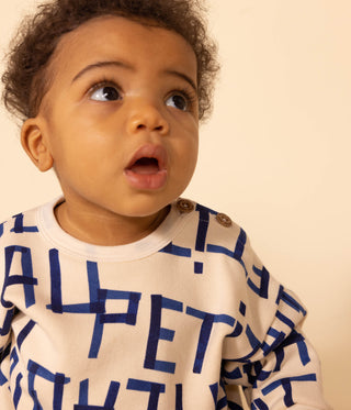 Babies' Patterned Fleece Sweatshirt