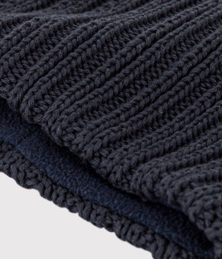 Unisex Fleece-Lined Knitted Snood
