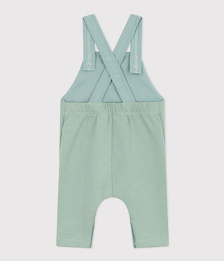 Babies' Thick Jersey Dungarees