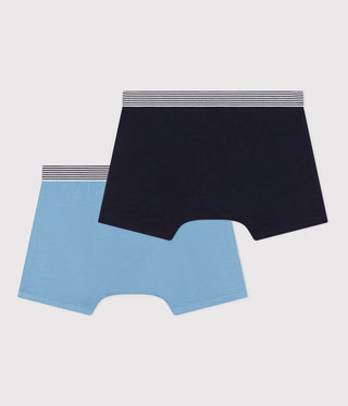 Boys' Cotton and Elastane Boxer Shorts - 2-Pack