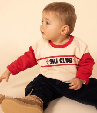 Babies' Patterned Fleece Sweatshirt