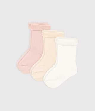 Babies' Knit Socks - 3-Pack